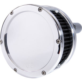 Feuling BA Series Air Cleaner Kit - Chrome - Black Filter