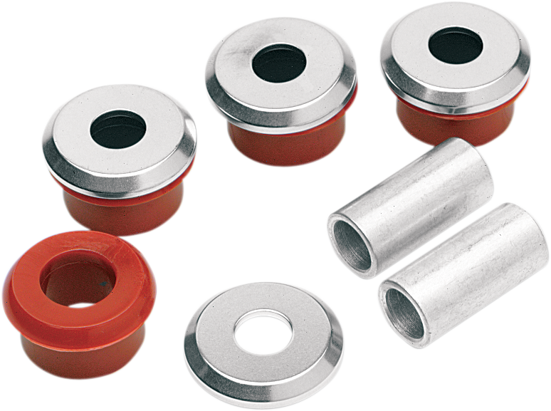 ALLOY ART Heavy-Duty Handlebar Riser Bushings - Softail/Touring/Trike HD-2
