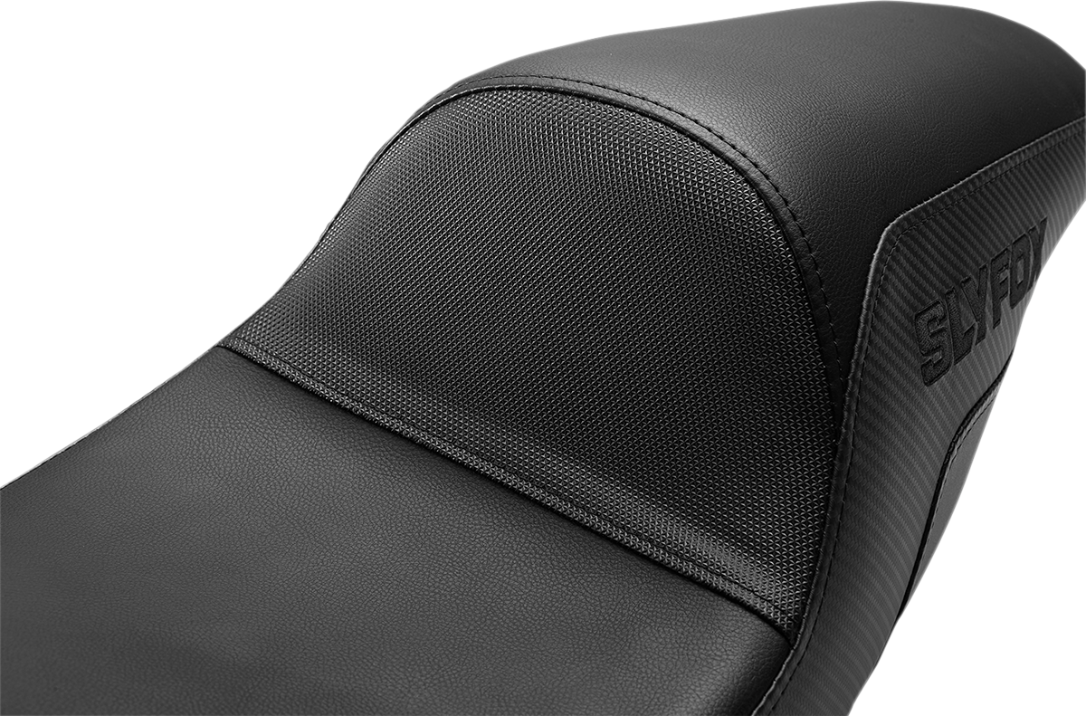 SLYFOX Seat - Step Up - Black Embroidery - FL '08-'23 SF80807