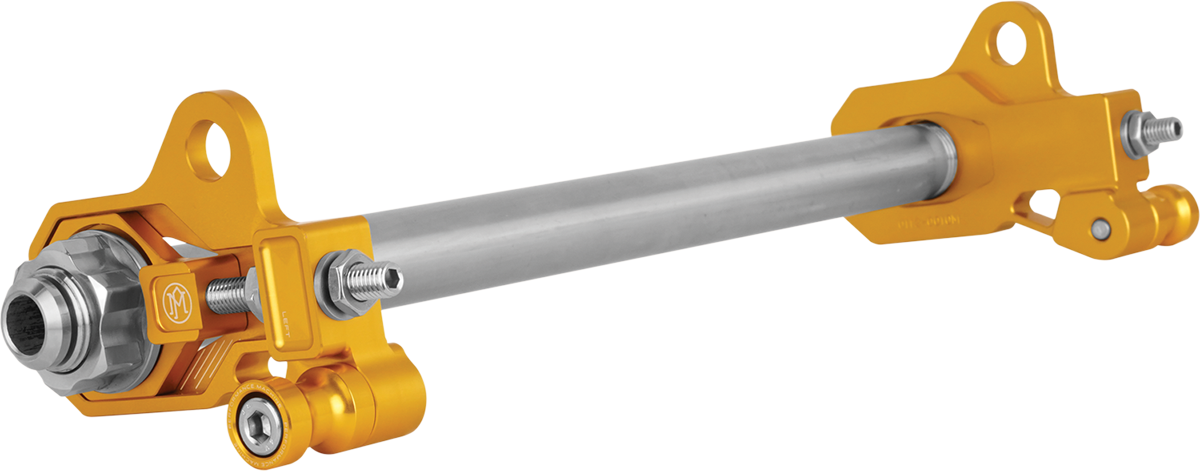 PERFORMANCE MACHINE (PM) Axle Adjuster Kit - Rear - Gold 0117-0028M-G