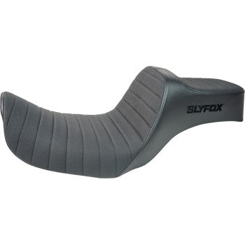 SLYFOX Highnoon Seat - Vinyl - Classic Stitch - Black Logo - FL/FX '18-'24