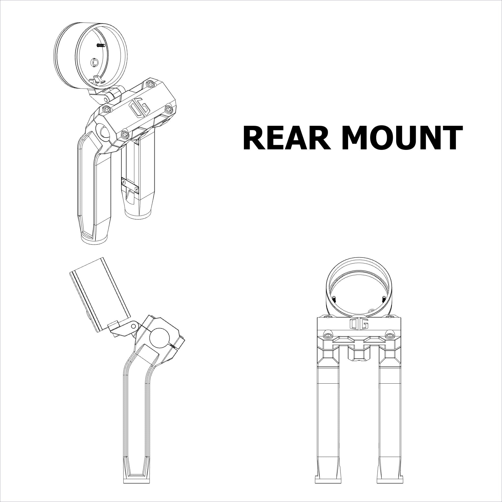 OG Single Billet Gauge Pod