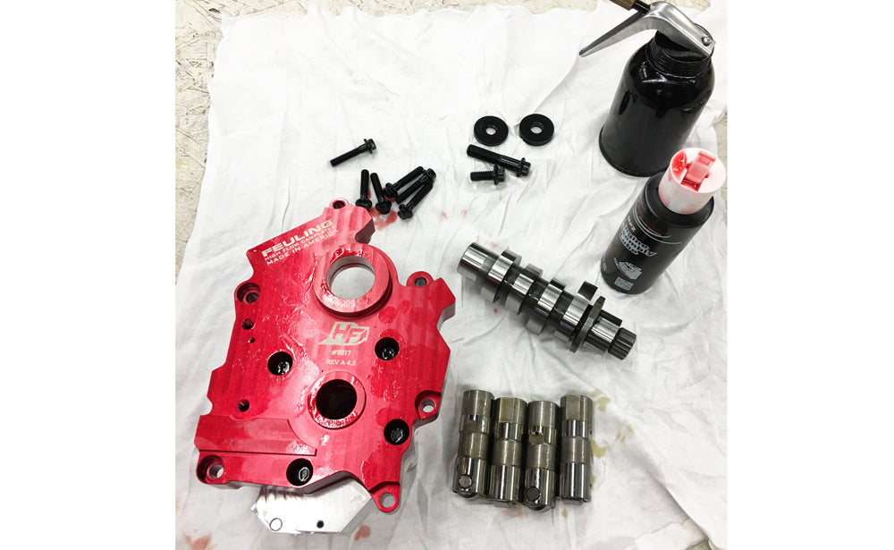 MILWAUKEE EIGHT HP+ CAM KIT 405 Chain Drive Cam, HP+ Lifters, Install kit