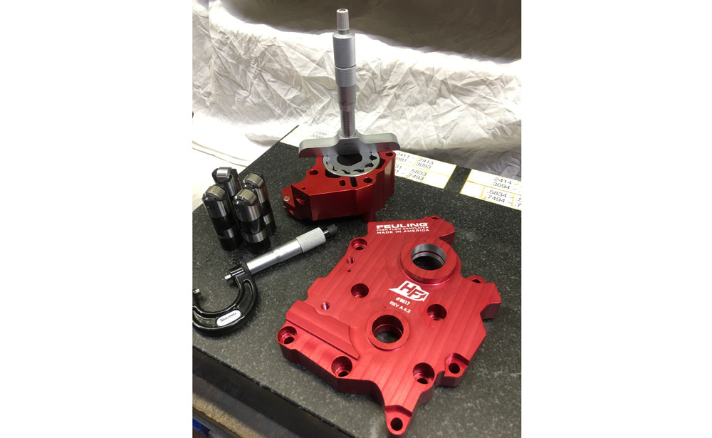 MILWAUKEE EIGHT RACE SERIES CAM KIT 465 Chain Drive Cam, RACE SERIES Lifters, Install kit
