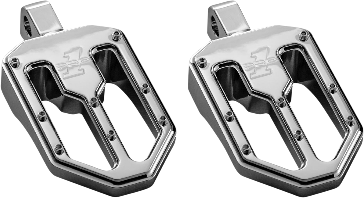 PRO-ONE PERF.MFG. Moto V1 Peg - Male - Chrome 500751
