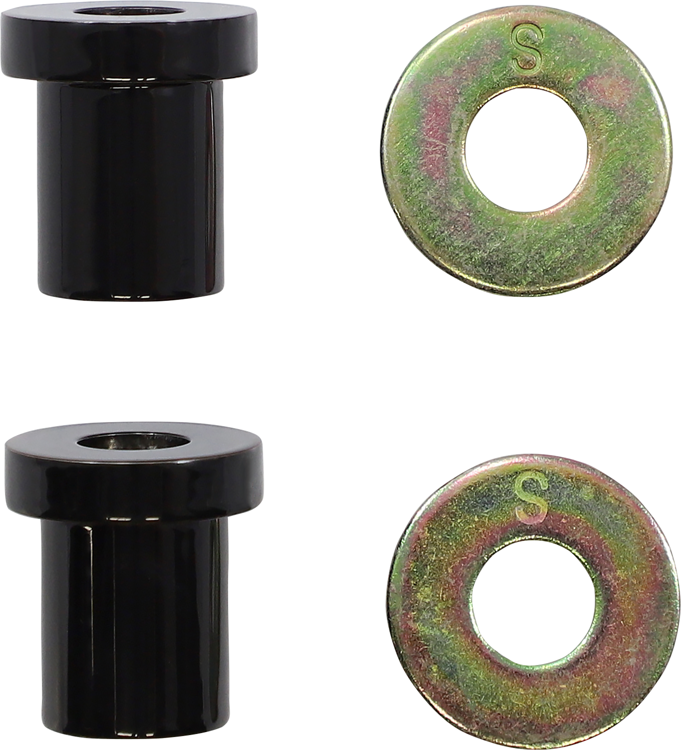 LA CHOPPERS Solid Handlebar Riser Bushing - Black LA-7400-55B
