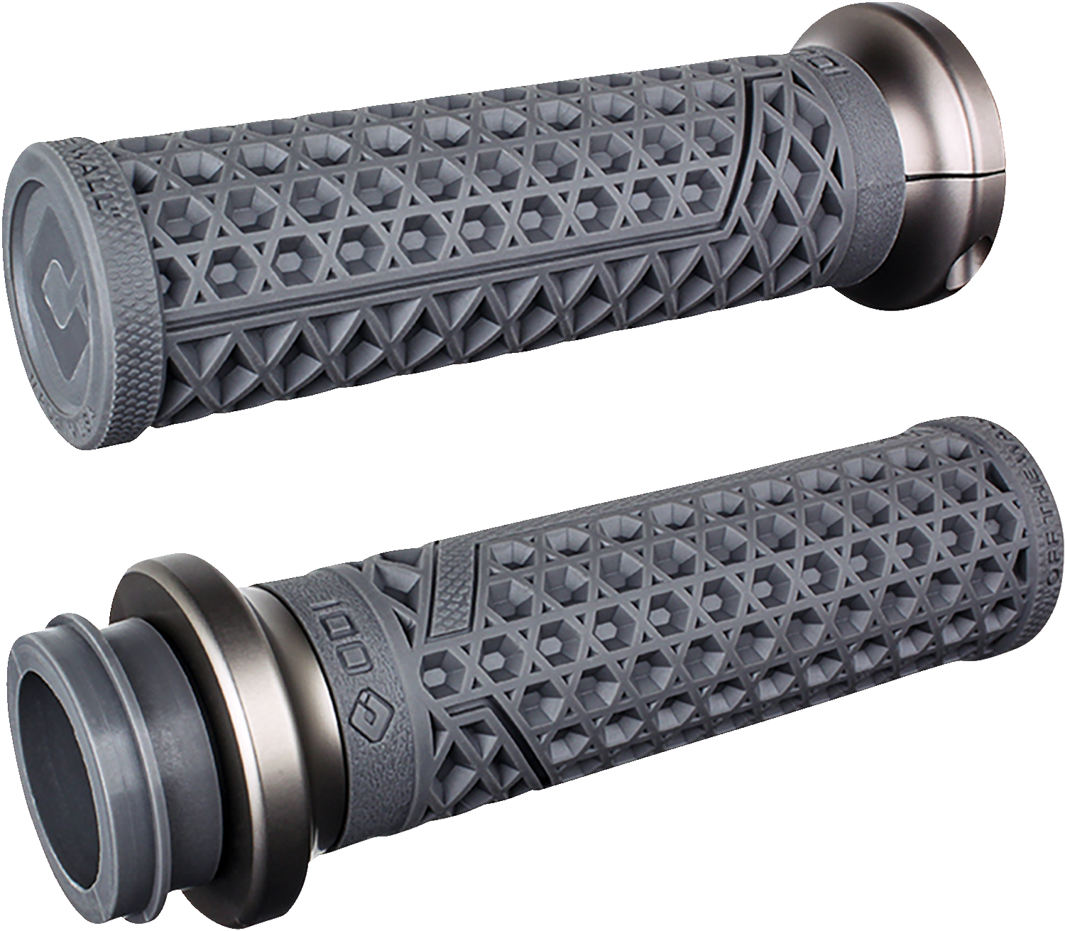 ODI Vans Harley Davidson Grips - TBW - Graphite/Gunmetal V31VHTWH-H
