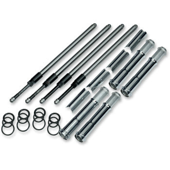 M8 Quickee Pushrod Kit with Chrome Covers