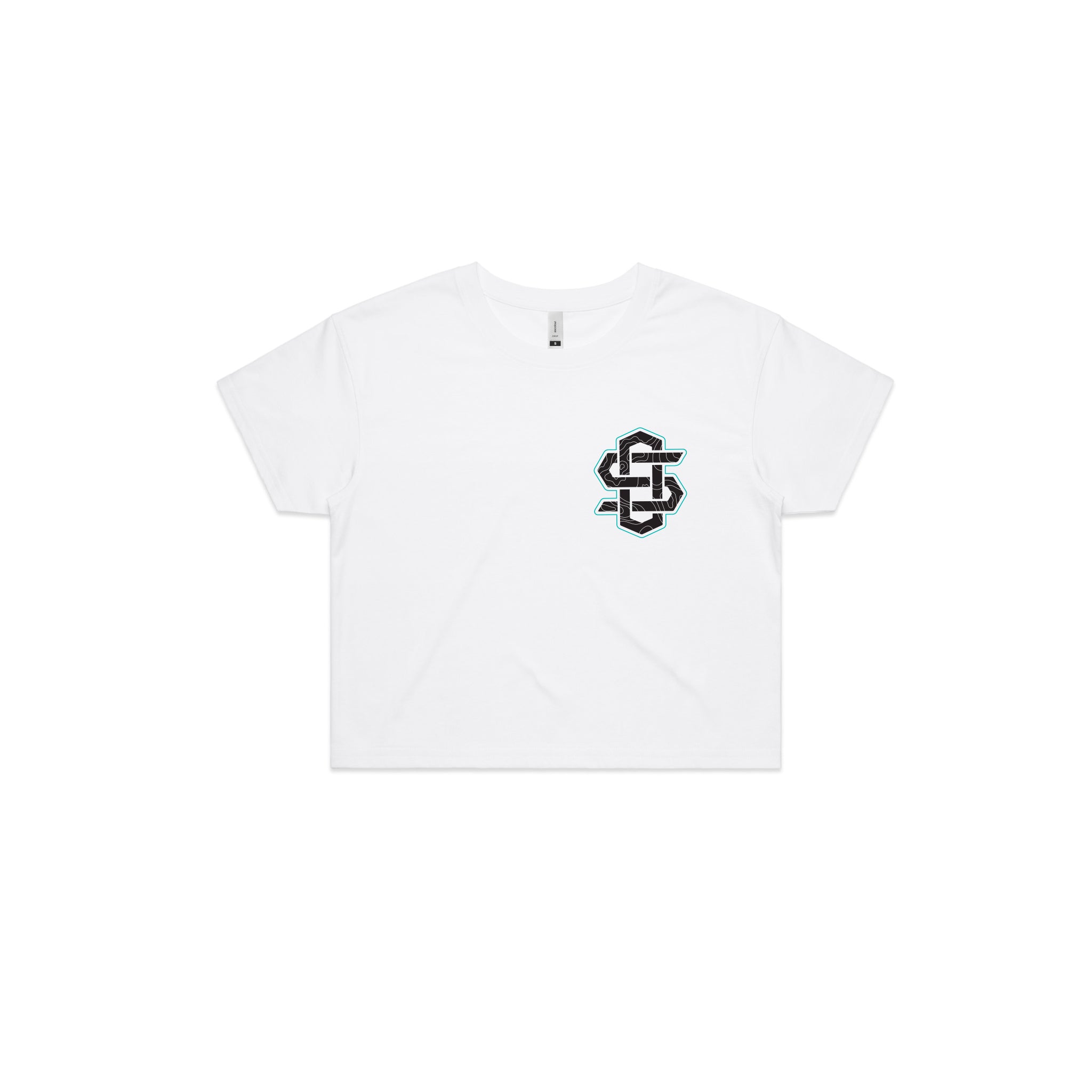 Womens White STYLE MATTERS Crop